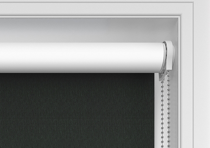 Rivulet (Blackout), Dark Grey - Twist&Fit Roller Blind - Image 10